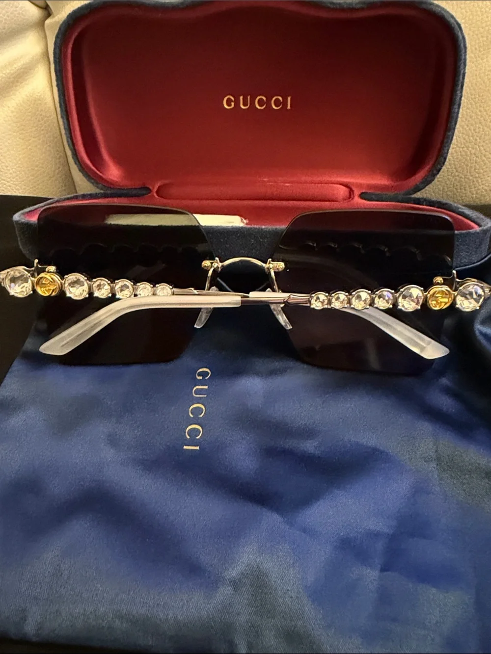 Gucci rimless men’s